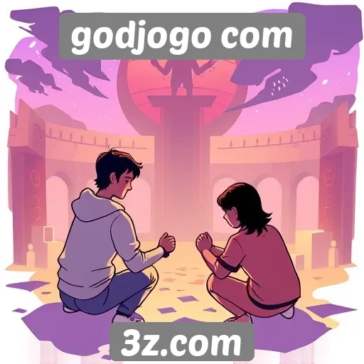 Explorando a comunidade de jogadores no GodJogo com