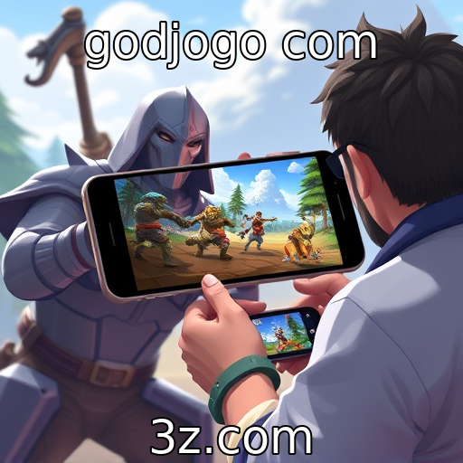 Crescimento do mercado de jogos mobile