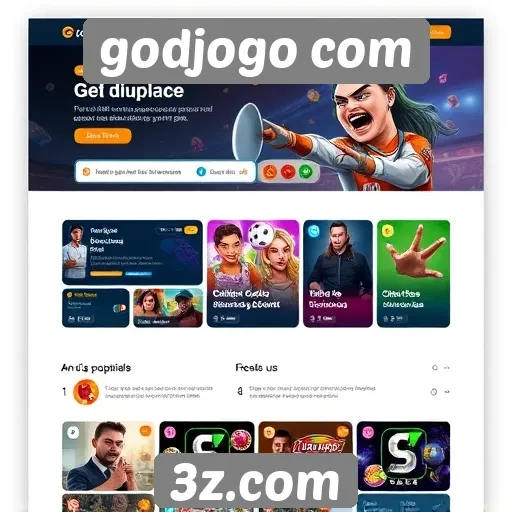 Experiência do usuário no site godjogo com